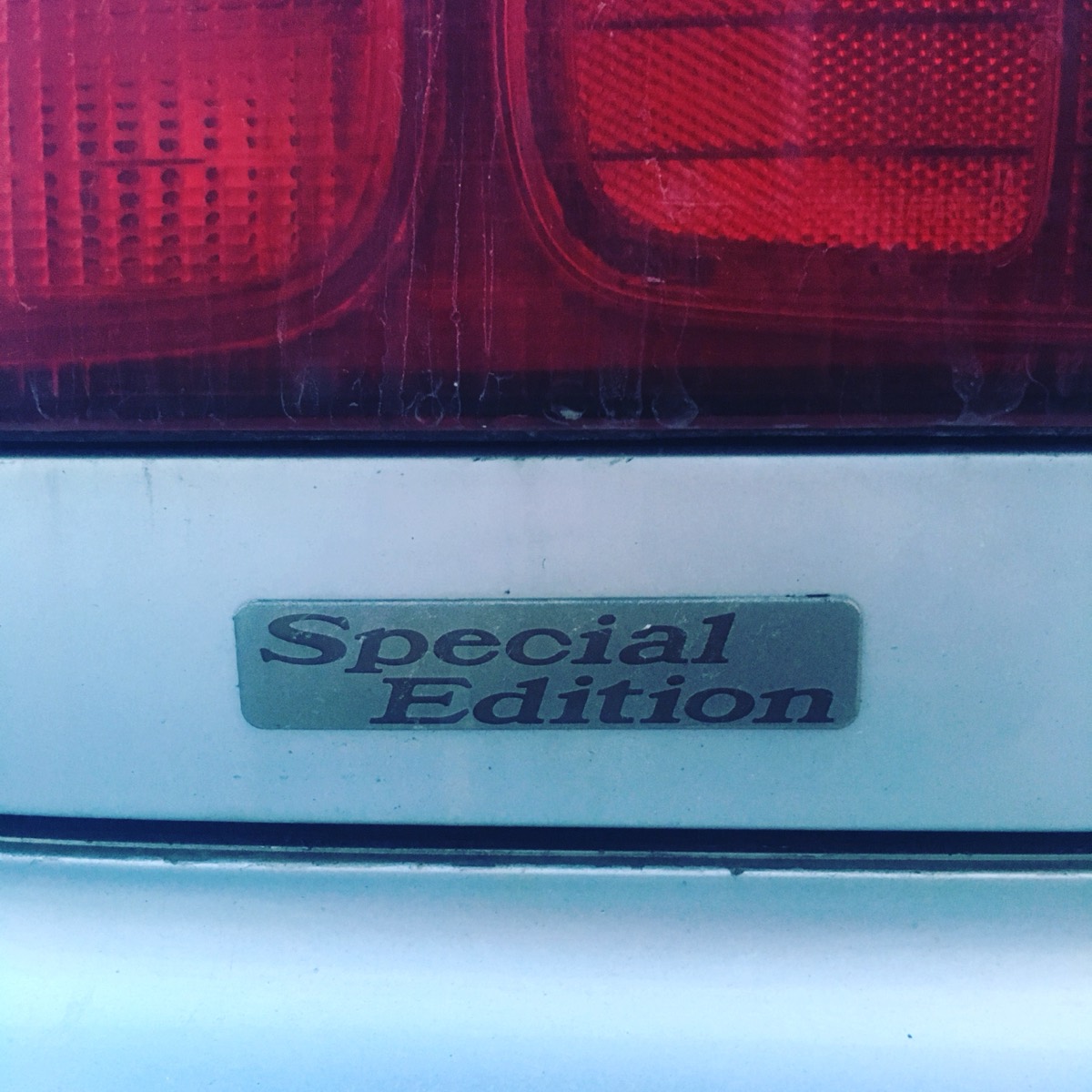 Special Edition badge on the Integra LS